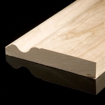 Solid Oak Skirting - Ogee Profile (2.4m)